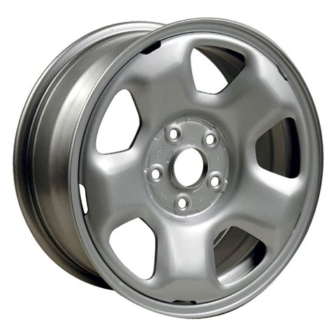 17 X 75 Reconditioned Oem Steel Wheel All Painted Silver Fits 2006