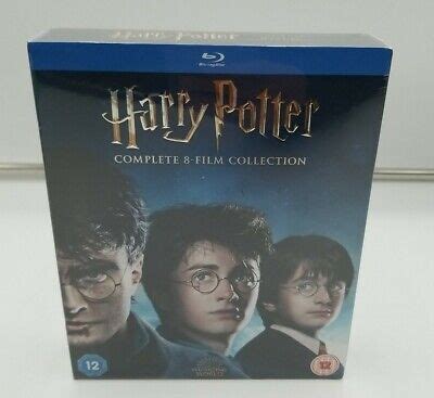 HARRY POTTER THE Complete 8 Film Collection 16 Disc Blu Ray Region