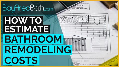 How To Estimate Bathroom Remodeling Costs Youtube