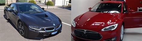 Tesla Model S P85d Vs Bmw I8 Comparatif Essai Auto2day