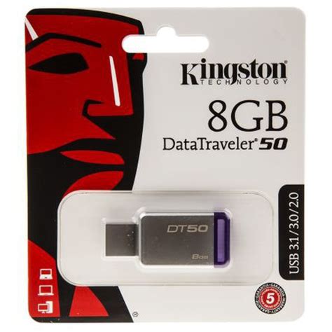 Kingston Datatraveler Usb 31 Flash Drive 8 Gb
