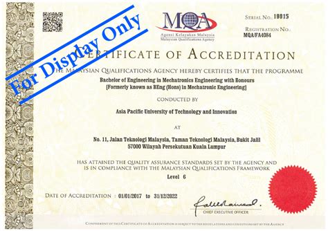 Bachelor Of Mechatronic Engineering With Honours Asia Pacific