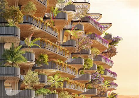 Gallery Of Vincent Callebaut Designs A Modular Mass Timber Tower On The