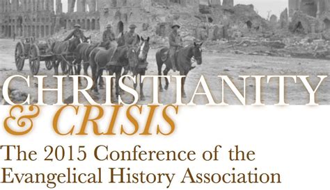 2015 Evangelical History Association Conference Theology And Church