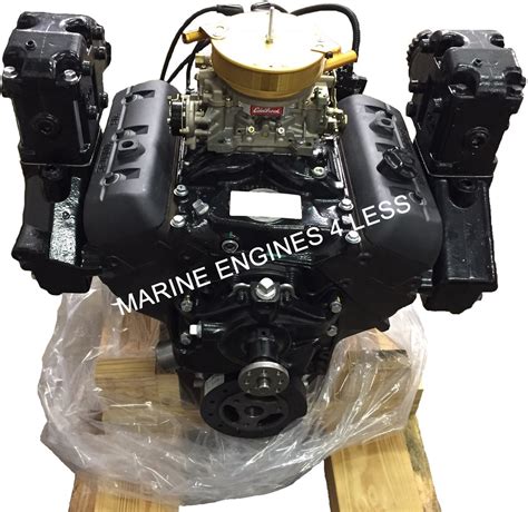 Remanufactured 43l Vortec Marine Extended Base Engine With Exhaust