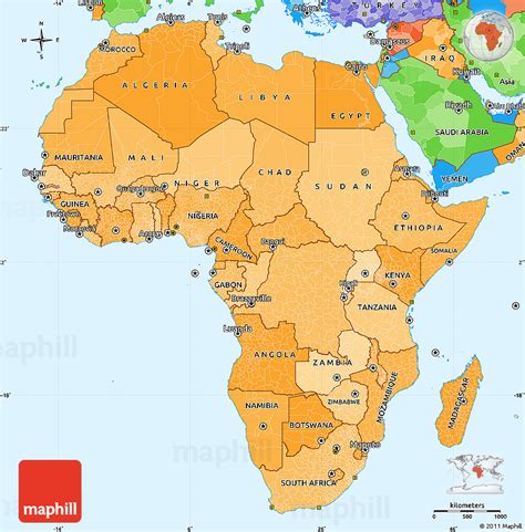 Free maps free outline maps free blank maps free base maps high resolution gif pdf cdr ai svg wmf. Political Shades Simple Map of Africa, political outside