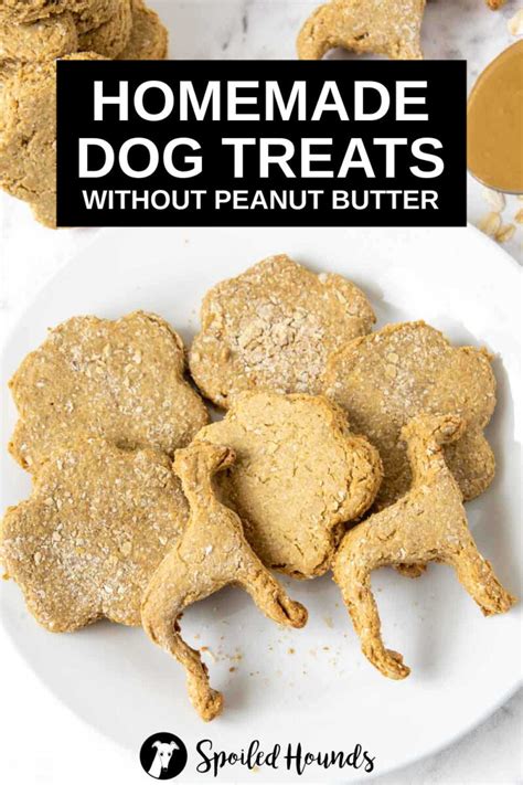 Homemade Dog Treats Without Peanut Butter Spoiled Hounds