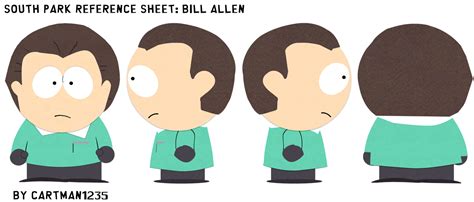 Reference Sheet Bill Allen By Cartman1235 On Deviantart
