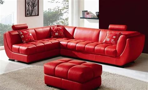 15 Bold And Red Sofa Designs Home Design Lover