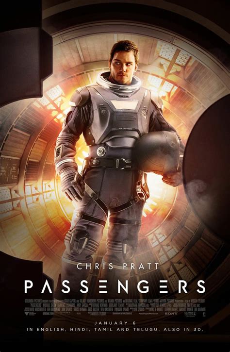Starring:jennifer lawrence, chris pratt, michael sheen. Passengers (2016) Poster #3 - Trailer Addict