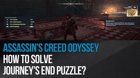 Assassin S Creed Odyssey How To Solve Journey S End Puzzle YouTube