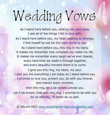 Wedding Vows To Husband Marriage Letters Ideas For Wedding Vows To Husband Wedding
