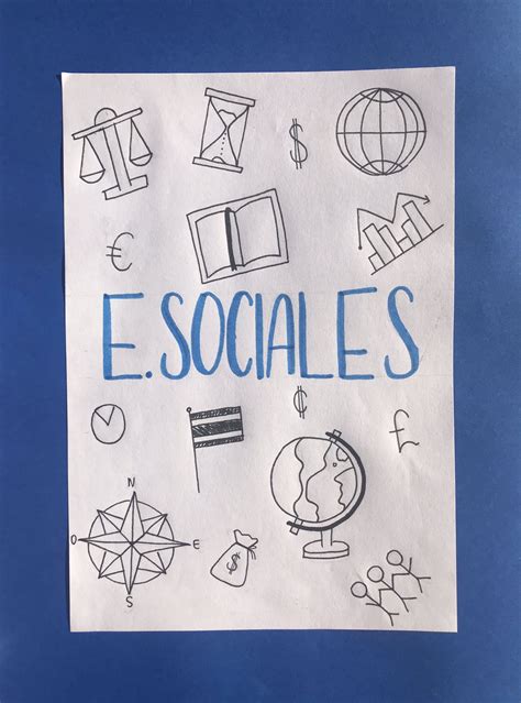Portada De Estudio Sociales School Notebooks School Inspiration