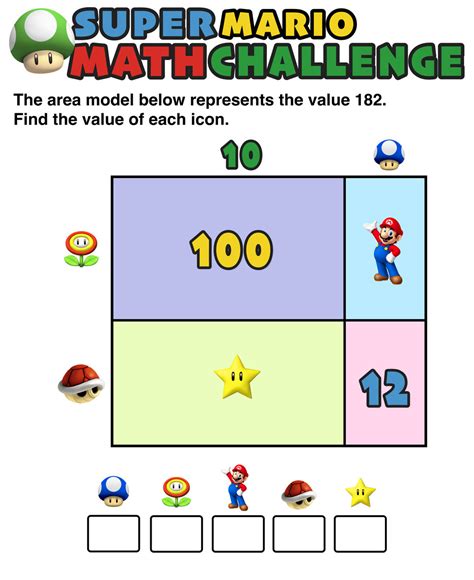 Have You Seen These Free Super Mario Math Puzzles — Mashup Math