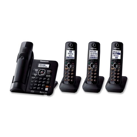 Panasonic Dect 60 Plus Cordless Dual Keypad Cordless Phone System Kx