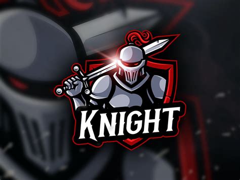 Knight Mascot Esport Logo Uplabs