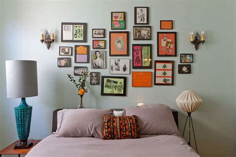 30 Amazing Picture Frame Clusters Diy Projects For Bedroom Room