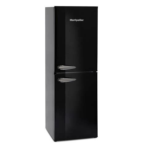 Upright freezer for garage faq. Montpellier Black MAB148K Retro Upright Fridge Freezer ...