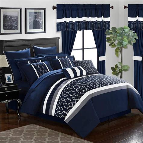 Of all the rooms in the house, the bedroom seems most unfinished when it doesn't have curtains. Dinah 24-piece Bedding & Window Curtain Set | Comforter ...