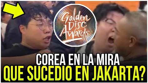 CAOS TOTAL Los sitios de fans COREANOS ESTALLAN en la 38ª edición de los Golden Disc Awards