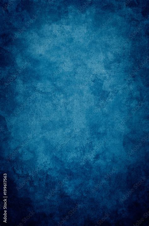 A Textured Vintage Paper Background With A Dark Blue Vignette Stock
