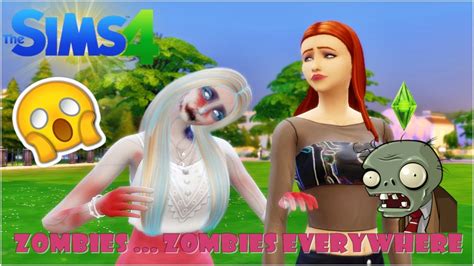 Zombies On The Loose The Apocalypse Mod The Sims 4 Youtube