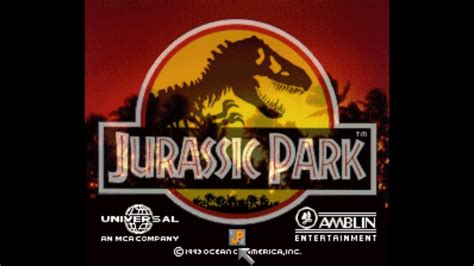 Jurassic Park Part 1 Snes9x Youtube