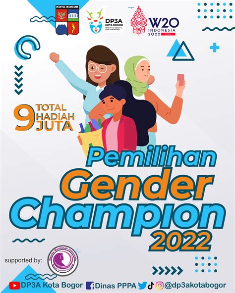 Pemilihan Gender Champion Tahun 2022 Kantor Dinas Pemberdayaan