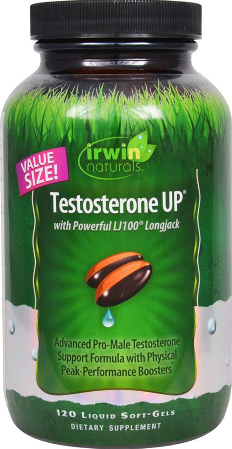 irwin naturals testosterone up® 120 liquid softgels vitacost