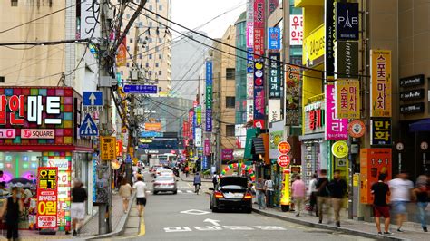 Time Lapse Haeundae Street In Busan South Korea 3104635 Stock Video At