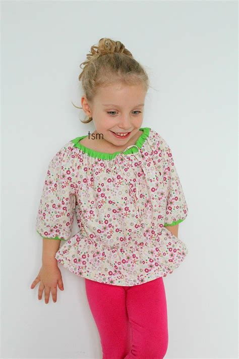 Peasant Top Pattern For Girls Easy Peasy Creative Ideas