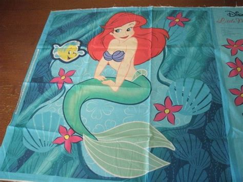 Disney Little Mermaid Quiltwall Hanging Fabric Panel