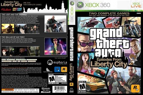 Grand Theft Auto Iv Episodes From Liberty City Xbox 360 R 600 Em