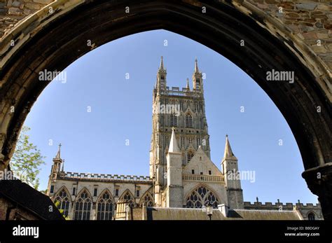 Gloucester Cathedral Gloucestershire England Uk Stock Photo Alamy