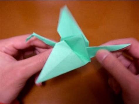 Origami Flapping Bird Youtube