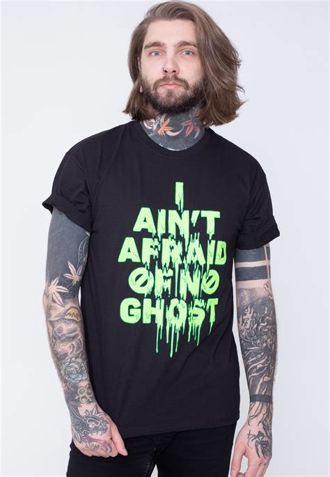 Ghostbusters Neon Green Text T Shirt Impericon En