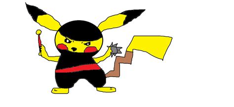 Ninja Pikachu By Pokefan1244 On Deviantart