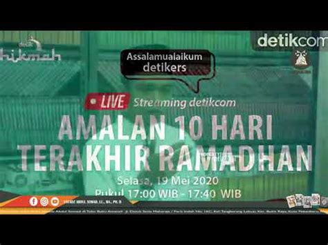 Rasulullah saw biasa beritikaf di sepuluh hari terakhir ramadhan sampai beliau. AMALAN 10 HARI TERAKHIR RAMADHAN - YouTube