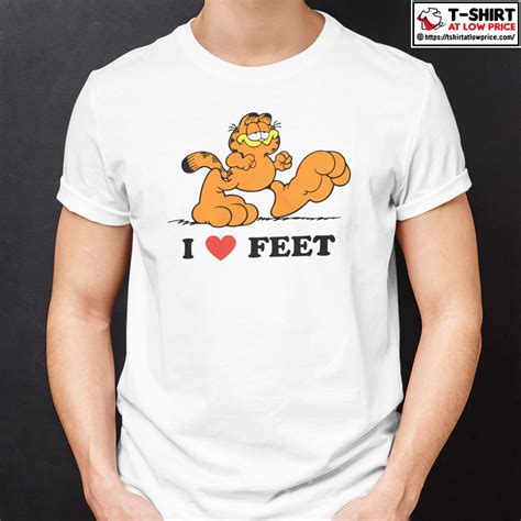 Garfield I Love Feet Shirt
