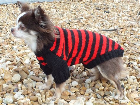 Hand Knitted Dennis The Menace Gnasher Jumper Etsy