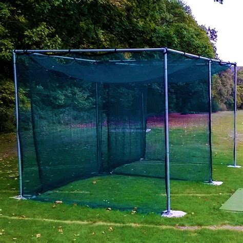 Fixed Golf Cage Golf Training Hitting Nets Net World Sports