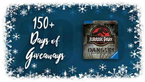 Jurassic Park Danger Game Giveaway