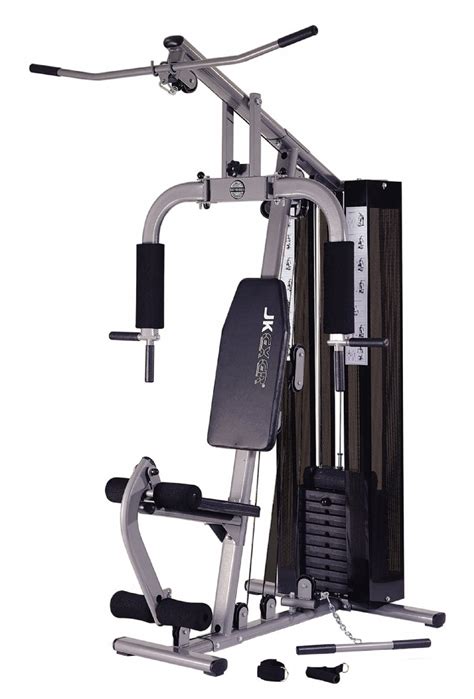 The high pulley is designed to enhance lats. Multi Gym Equipment - JK Fitness