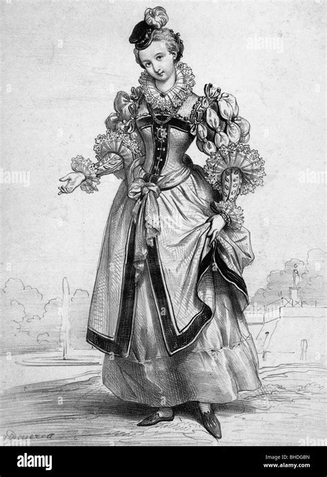 Fashion 16th Century German Costume Image After Contemporary