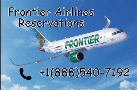18885407192 Frontier Airlines Flight Reservations 2020 Deals By