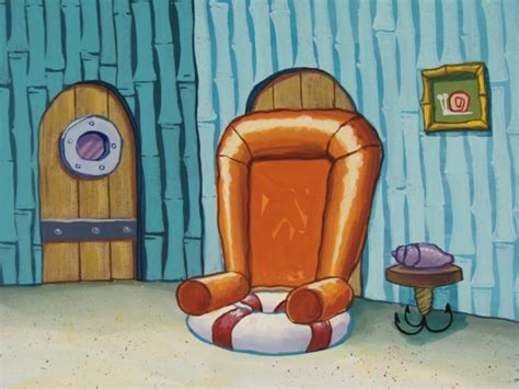 Spongebob Chair Zoom Background
