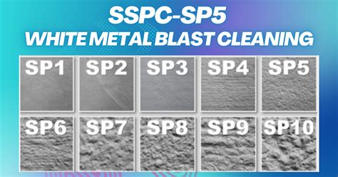 Sspc Sp5 White Metal Blast Cleaning Surface Preparation Standard