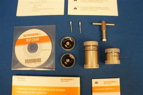 Renishaw Cmm Sp25m Scanning Probe Kit 1 Sm25 1 2 Sh25 1 New One Year