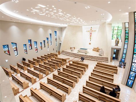 Voice Acoustic Katholische Kirche Gwanpyeongdong Südkorea