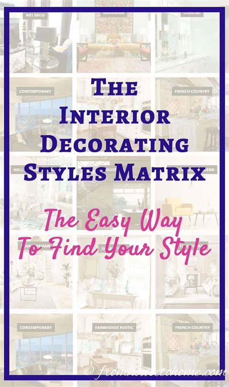 We did not find results for: Interior Decorating Styles Matrix: The Easy Way To Find ...